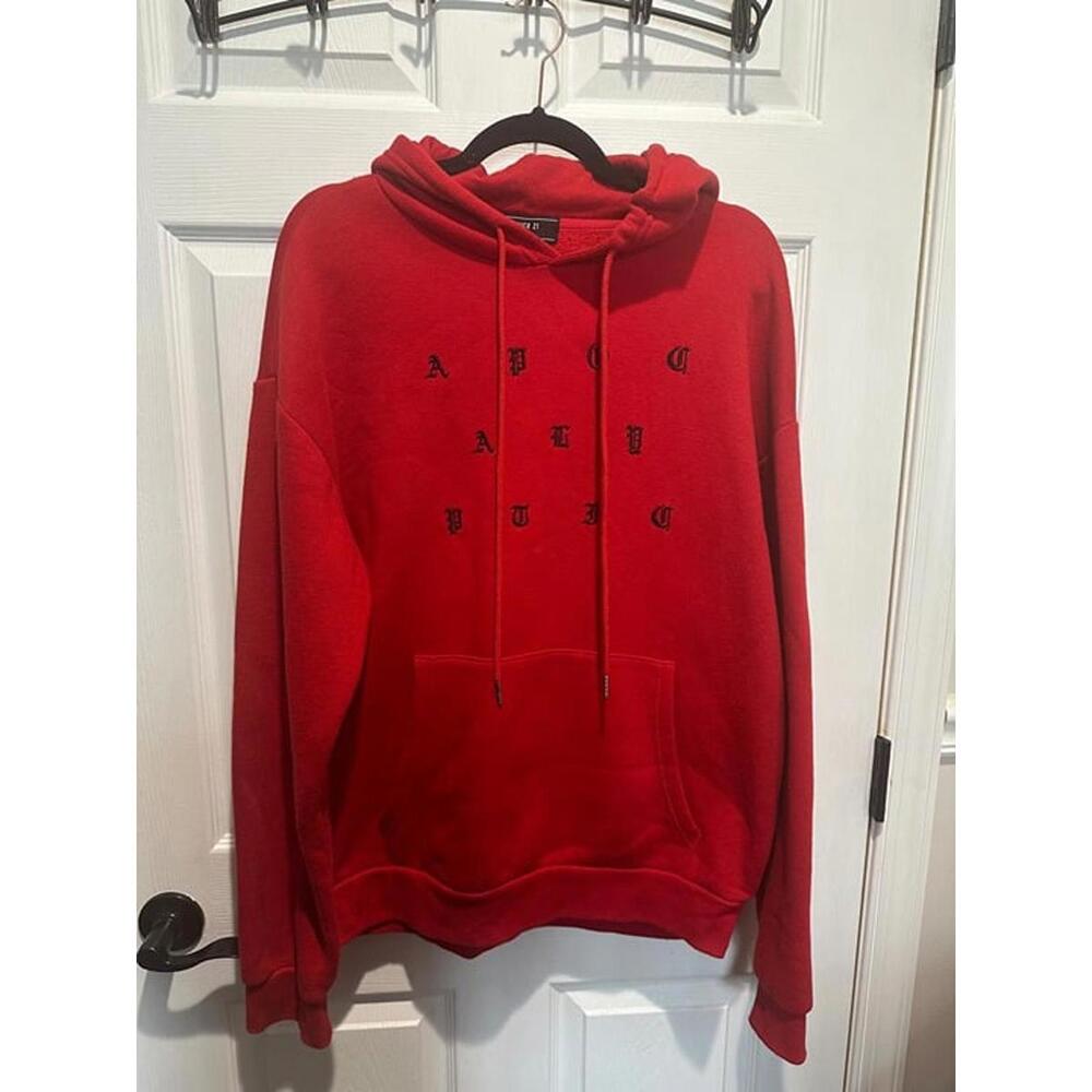 Forever 21 Red Hoodie